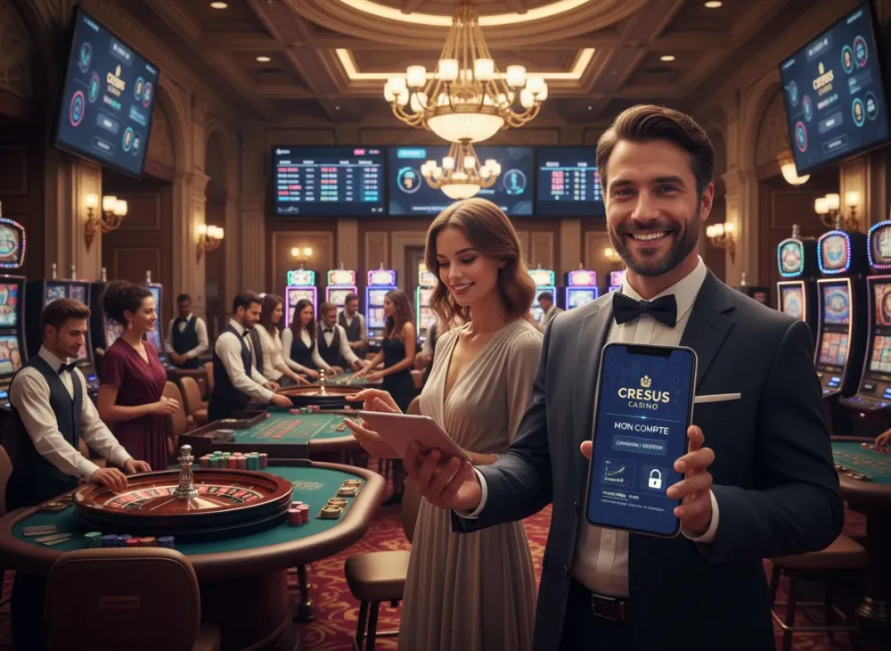 Cresus casino mon compte - Guide de connexion et gestion